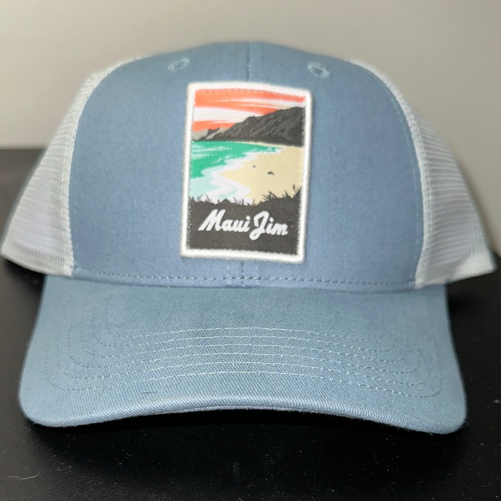Maui Jim Ocean Blue Cap with Scenic Patch